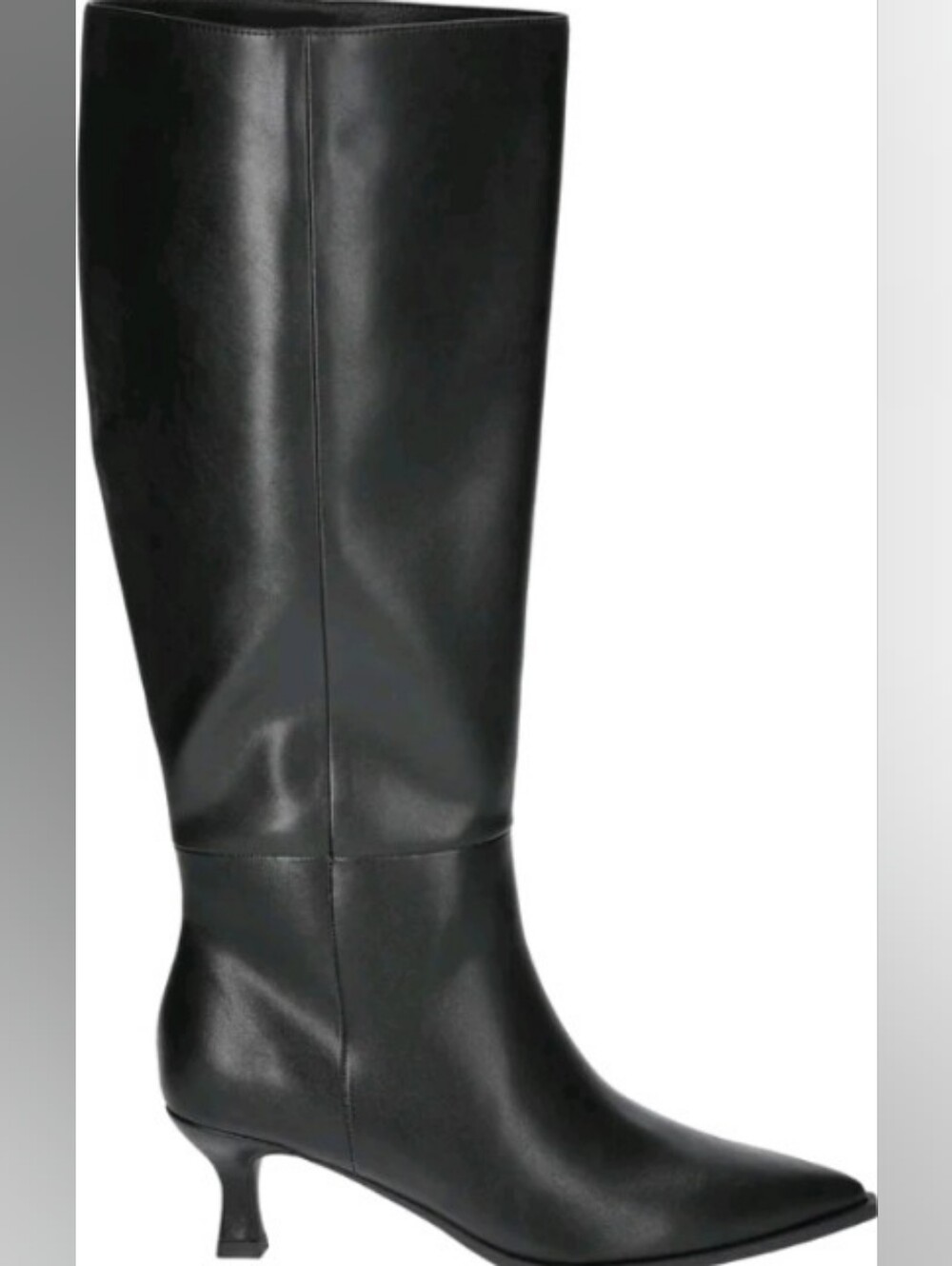 Madden NYC Nikita Black Kitten Heel Boots Size 10